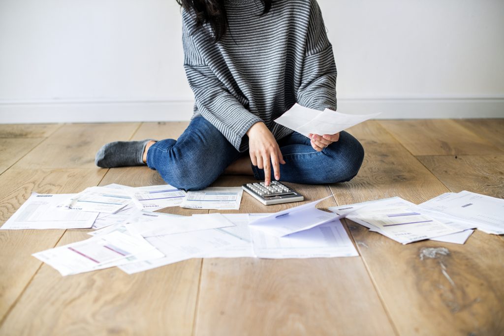 Working out living expenses